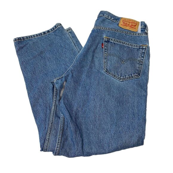 Levi's 550 Jeans Men's 36x30 Relaxed Fit Tapered Distressed - Picture 1 of 9